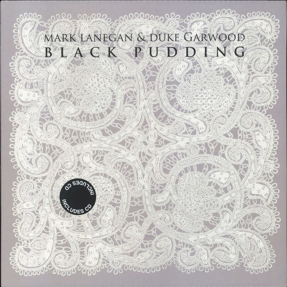 Mark Lanegan Black Pudding + Bonus CD - Sealed UK vinyl LP album (LP record) HVNLP98