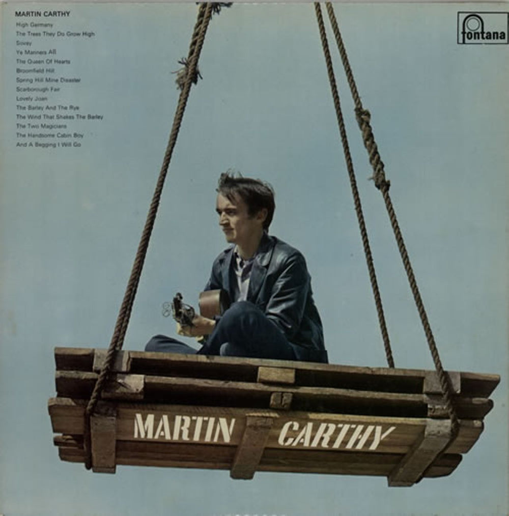 Martin Carthy Martin Carthy - 1st UK vinyl LP album (LP record) TL5269