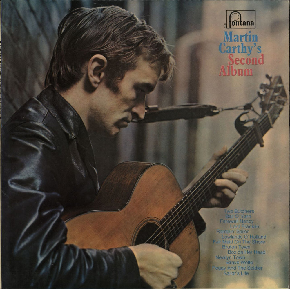 Martin Carthy Second Album - Mono Sleeve UK vinyl LP album (LP record) STL5362