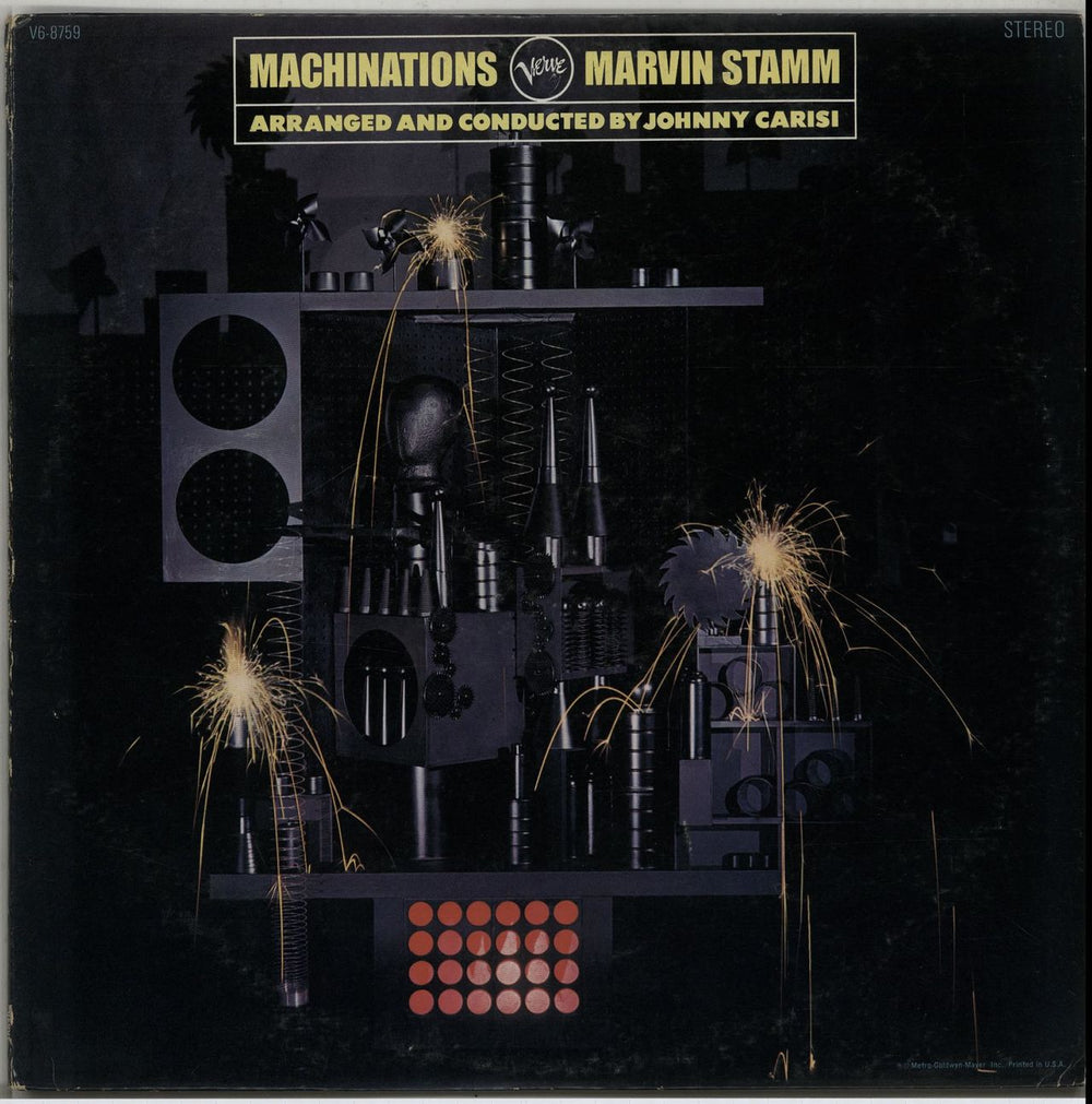 Marvin Stamm Machinations US vinyl LP album (LP record) V6-8759