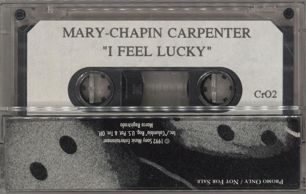 Mary Chapin Carpenter I Feel Lucky US Promo cassette single