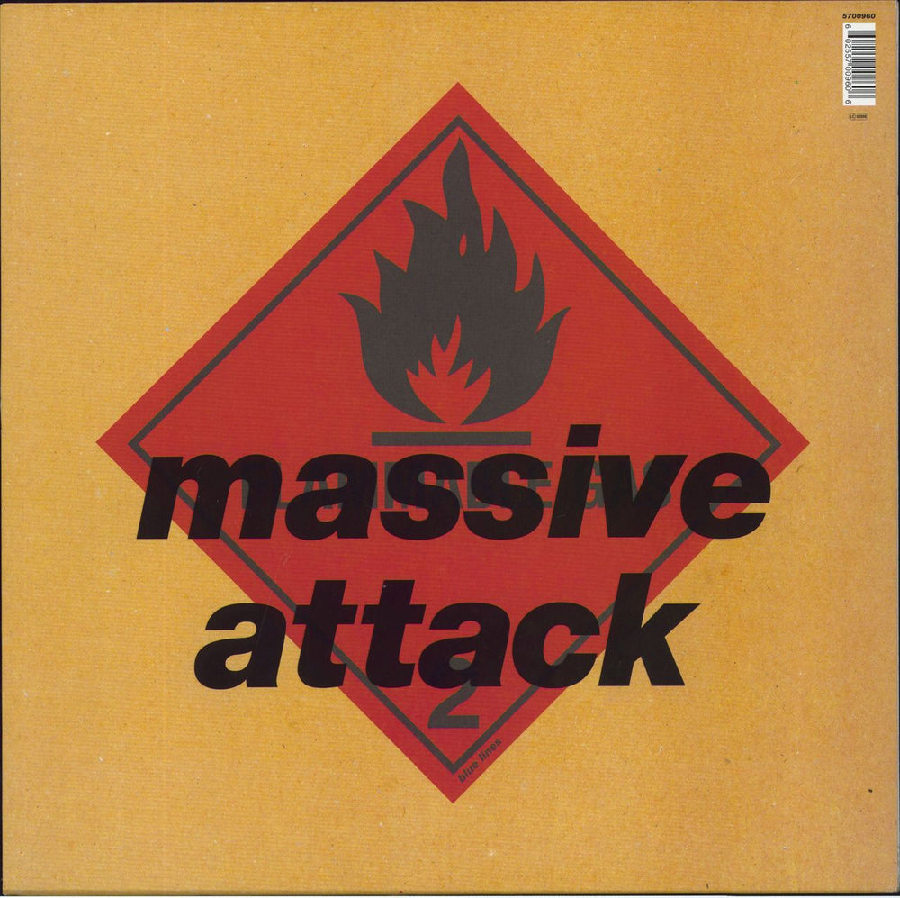 Massive Attack Blue Lines - 180 Gram Vinyl Dutch vinyl LP album (LP record) 5700960