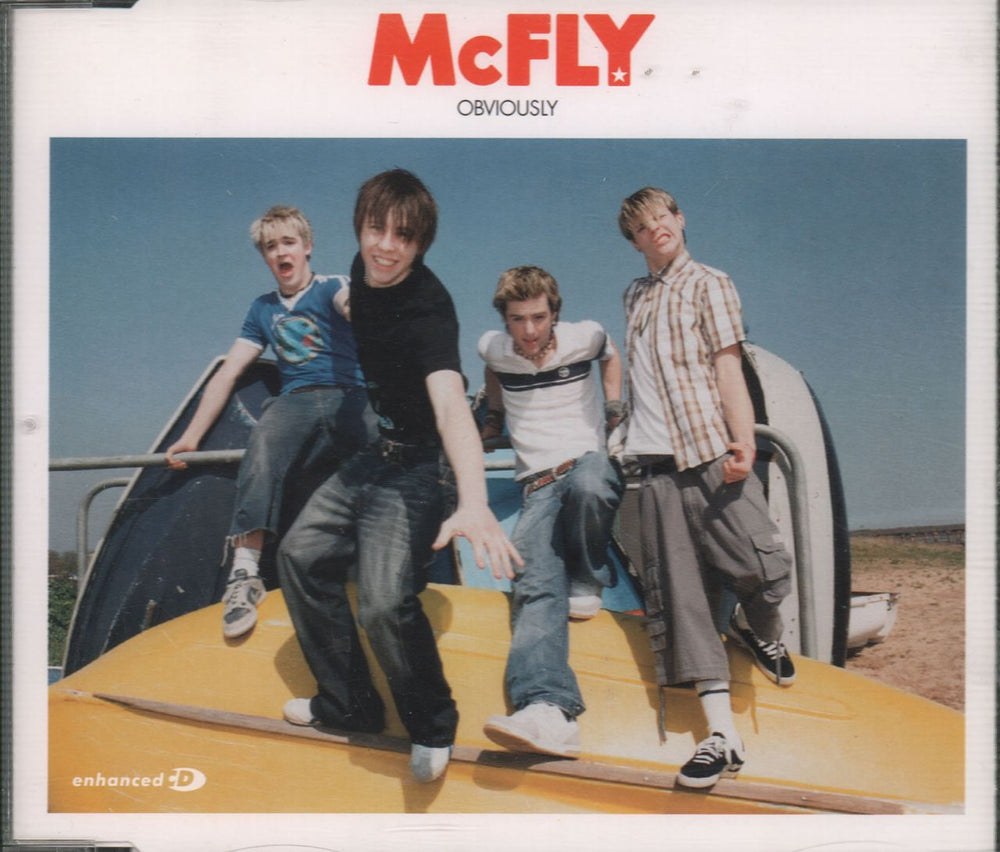 McFly Obviously - CD2 UK CD single (CD5 / 5") MCSTD40364