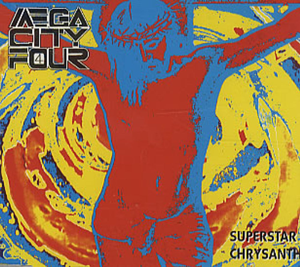 Mega City Four Superstar UK CD single (CD5 / 5") BLAZE97CD