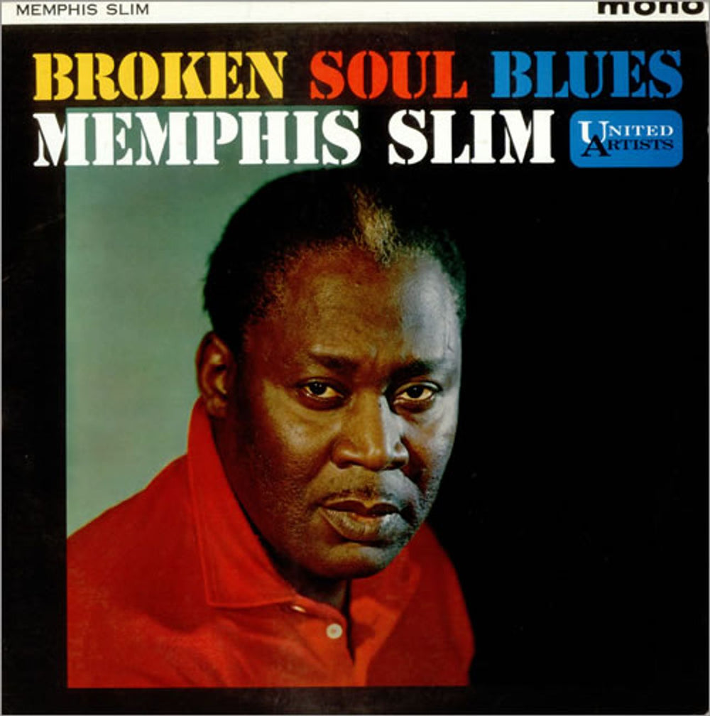 Memphis Slim Broken Soul Blues UK vinyl LP album (LP record) ULP1042