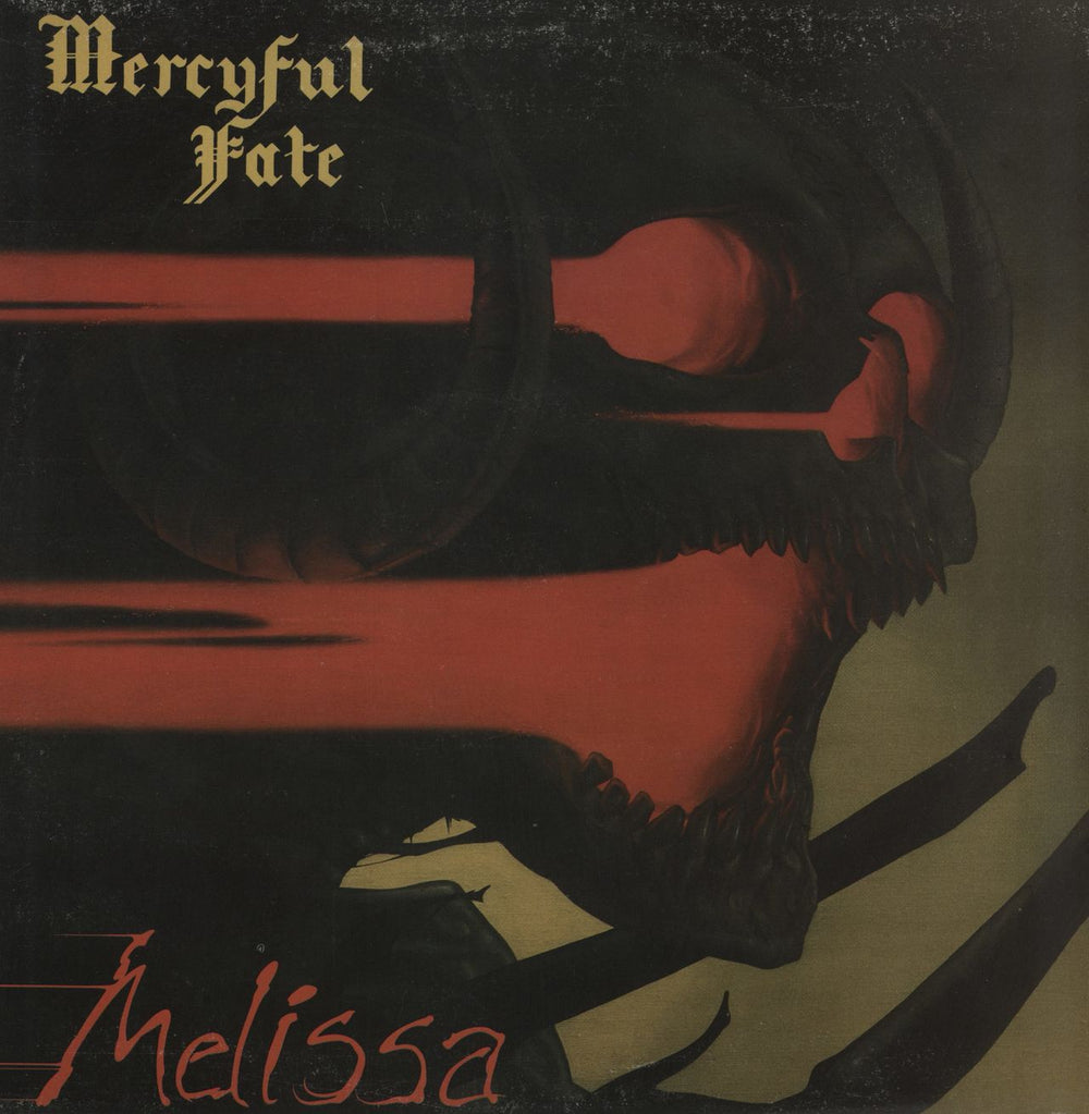 Mercyful Fate Melissa - EX UK vinyl LP album (LP record) MFN10