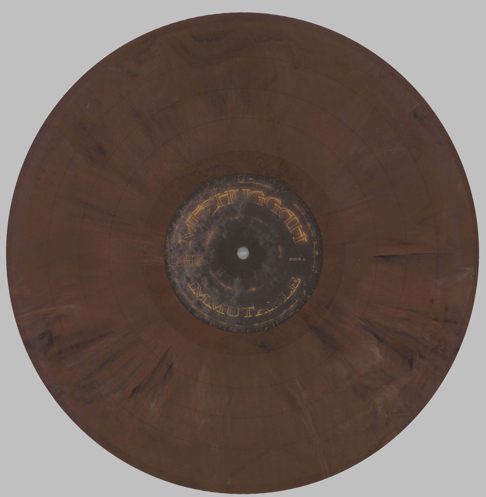 Meshuggah Immutable - Red & Black Marbled Vinyl German 2-LP vinyl record set (Double LP Album) QLX2LIM823862