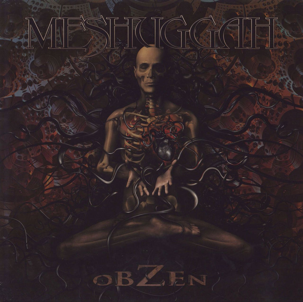 Meshuggah Obzen - Clear UK vinyl LP album (LP record) 2736146701