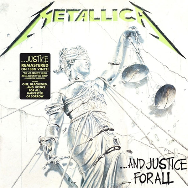 MetallicaAnd Justice For All - Remastered - Sealed US 2-LP vinyl