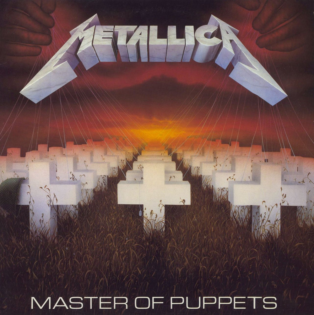 Metallica Master Of Puppets + Merchandise Insert UK 2-LP vinyl record set (Double LP Album) MFN60DM