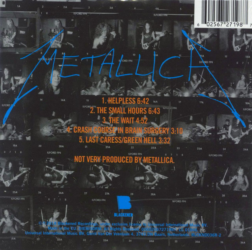 Metallica The $9.98 E.P. - Garage Days Re-Revisited - Sealed UK CD single (CD5 / 5") 602567271987