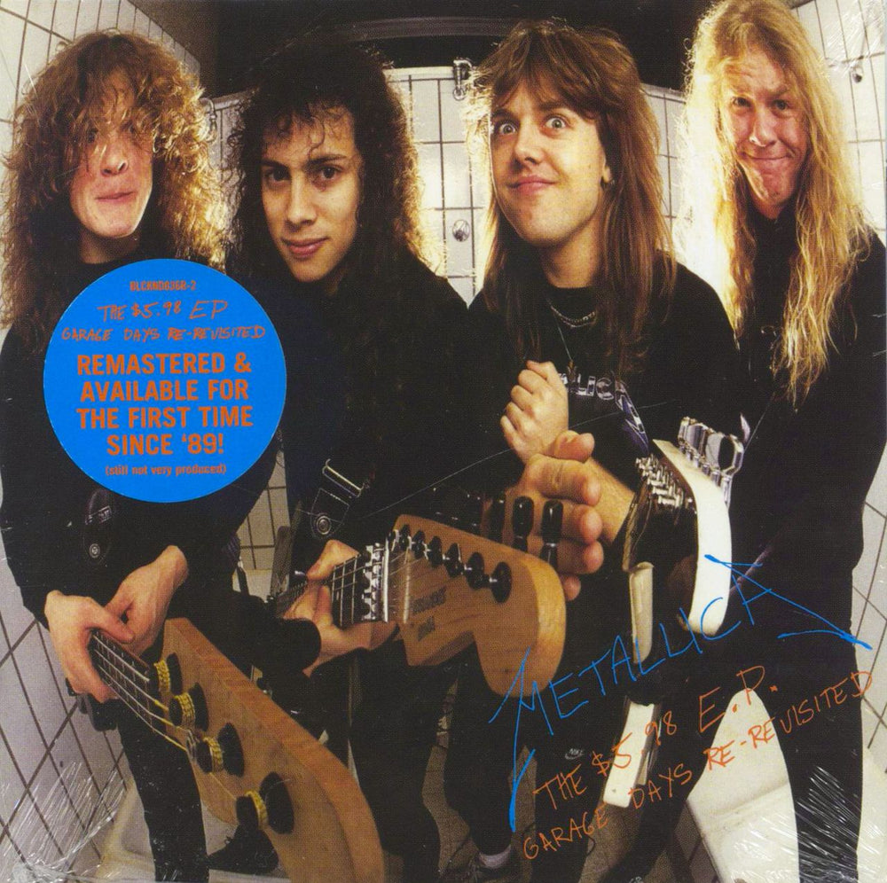 Metallica The $9.98 E.P. - Garage Days Re-Revisited - Sealed UK CD single (CD5 / 5") BLCKND036R-2