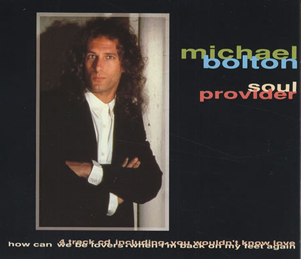 Michael Bolton Soul Provider UK CD single (CD5 / 5") 655877-5