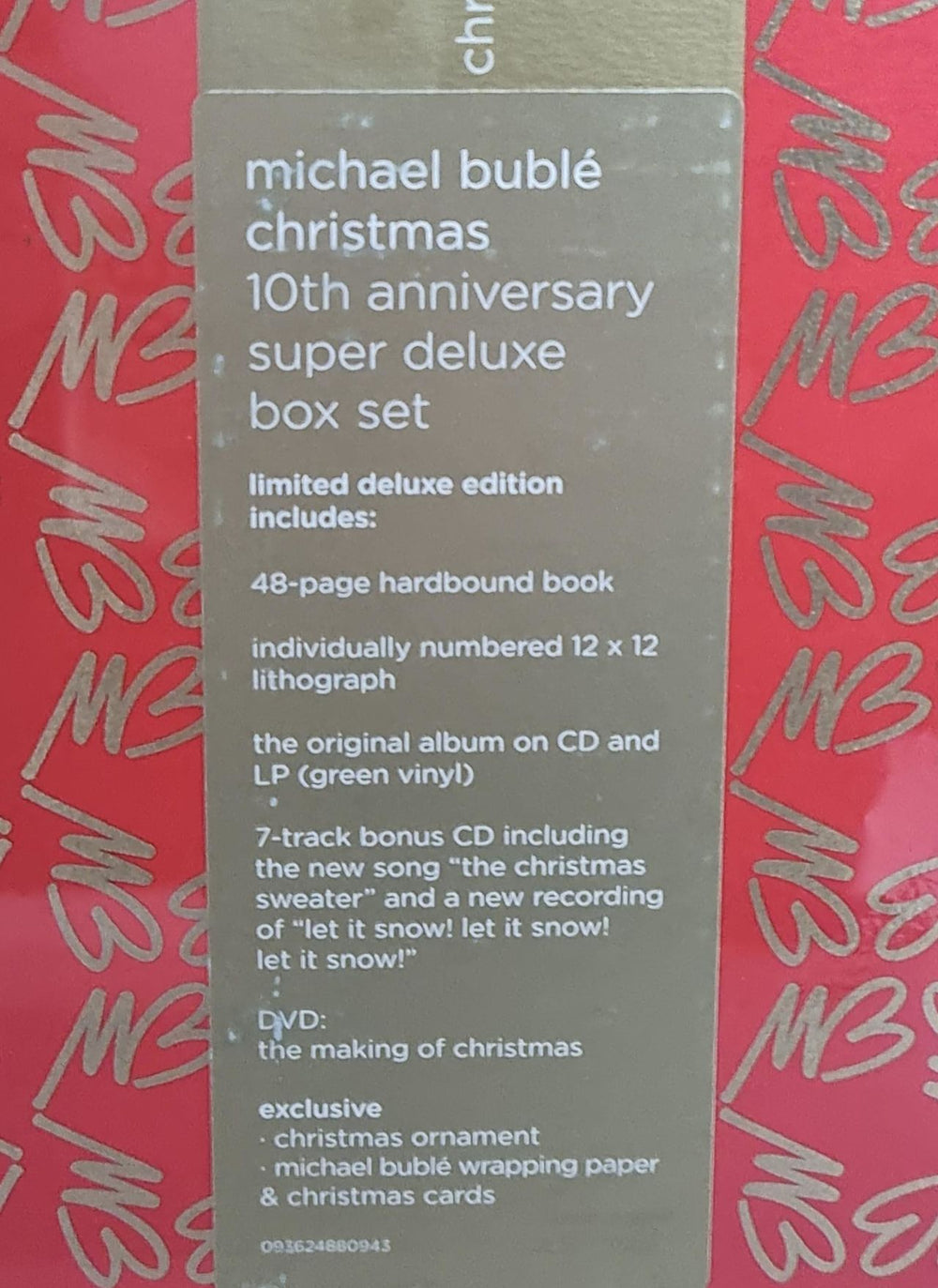 Michael Buble Christmas (10th Anniversary Super Deluxe Box) UK box set M6YBXCH786836