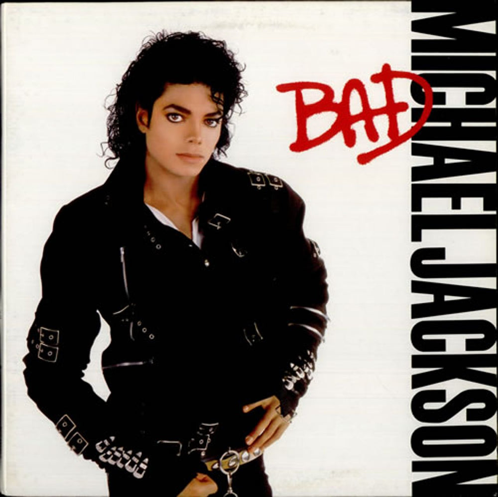 Michael Jackson Bad US vinyl LP album (LP record) OE40600