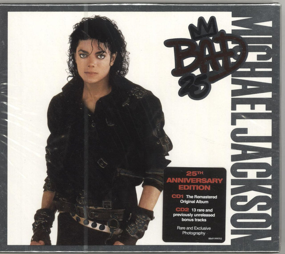 Michael Jackson BAD25 + Slipcase - Sealed UK 2 CD album set (Double CD) 88691999702