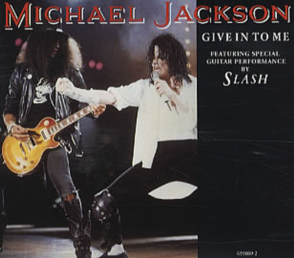 Michael Jackson Give In To Me UK CD single (CD5 / 5") 6590692