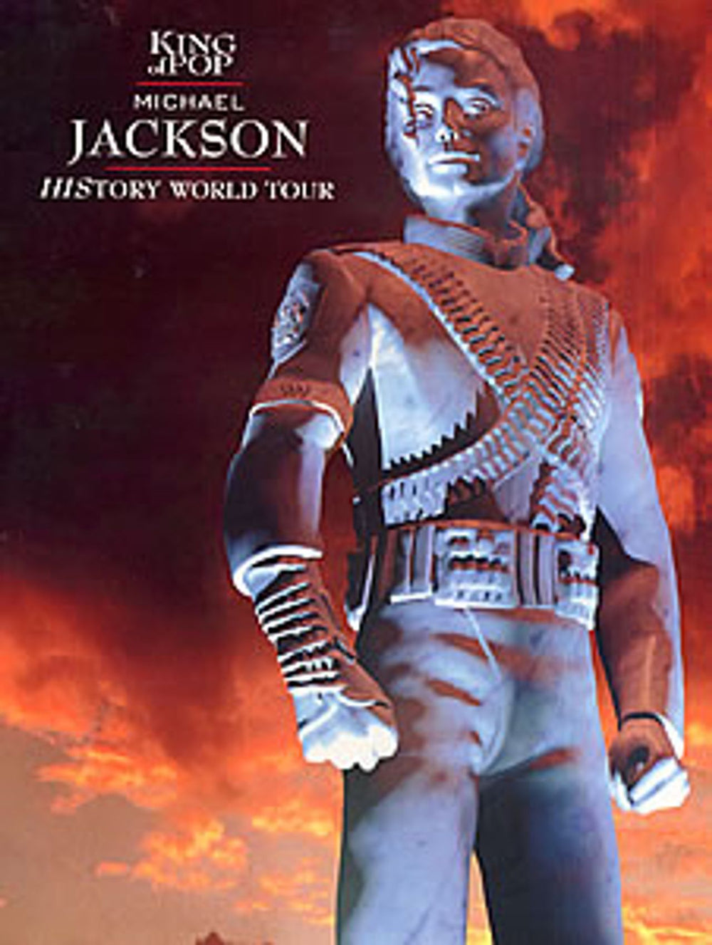 Michael Jackson History World Tour UK tour programme TOUR PROGRAMME