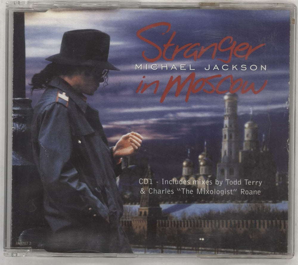 Michael Jackson Stranger In Moscow Austrian CD single (CD5 / 5") 6637872