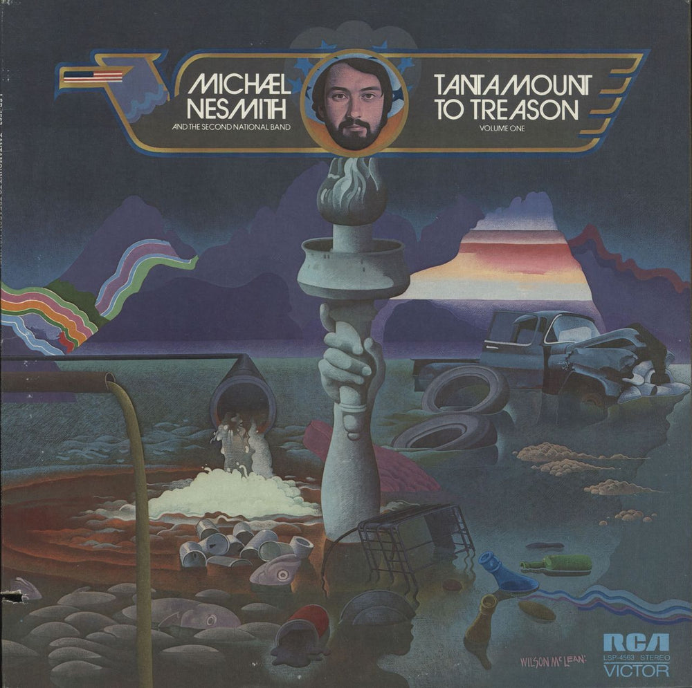 Michael Nesmith Tantamount To Treason Volume One US vinyl LP album (LP record) LSP-4563