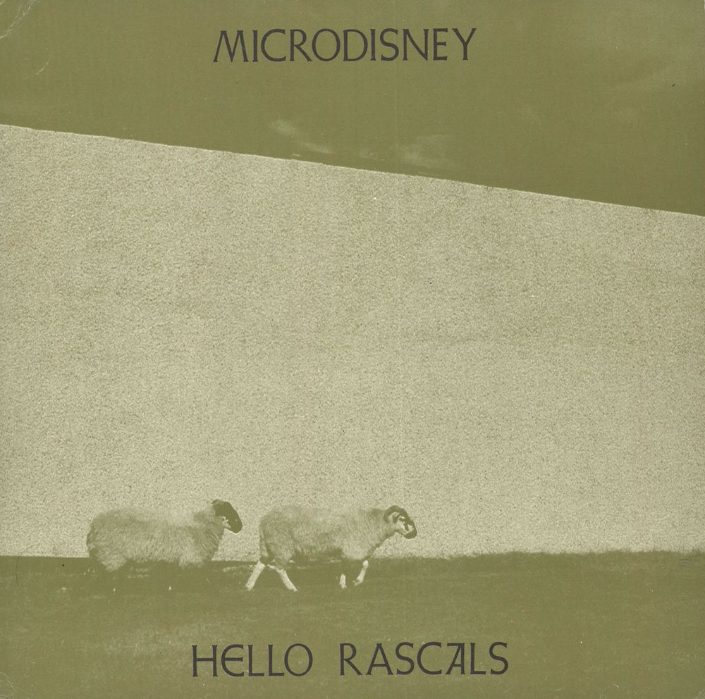 Microdisney Hello Rascals + Sleeve - EX UK 7" vinyl single (7 inch record / 45) KAMD2