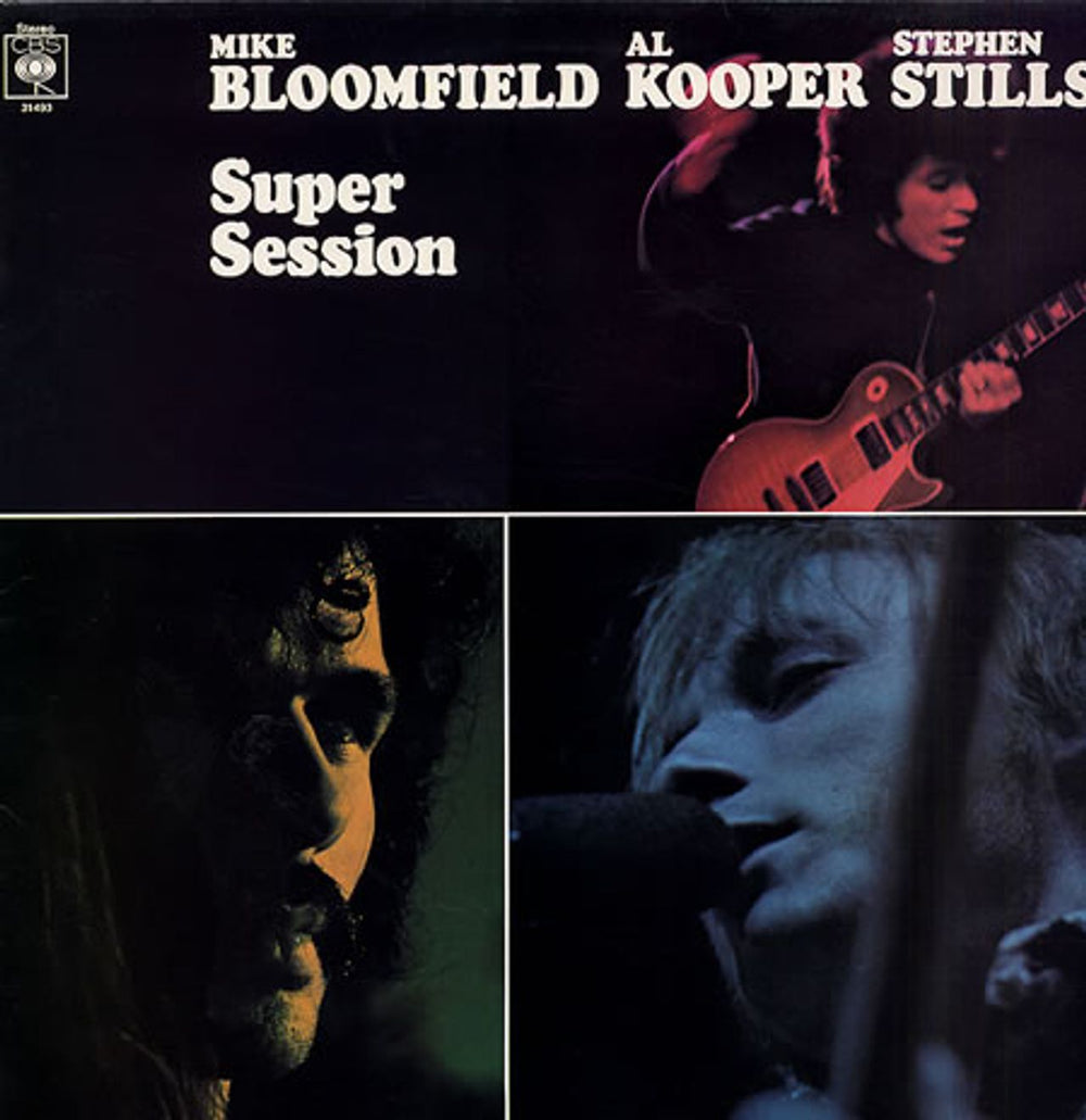 Mike Bloomfield & Al Kooper Super Session UK vinyl LP album (LP record) CBS31493