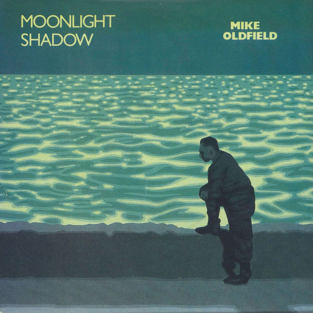 Mike Oldfield Moonlight Shadow - inj UK 7" vinyl single (7 inch record / 45) VS586