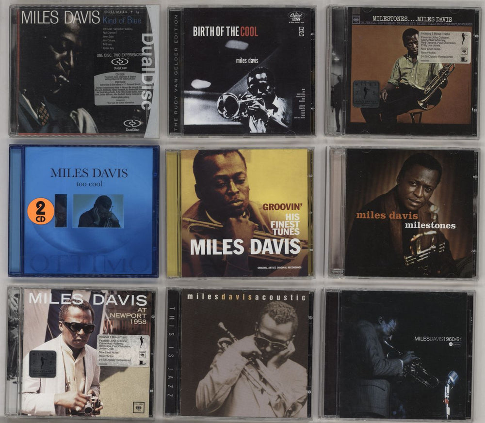 Miles Davis CD Album Collection UK CD album (CDLP)