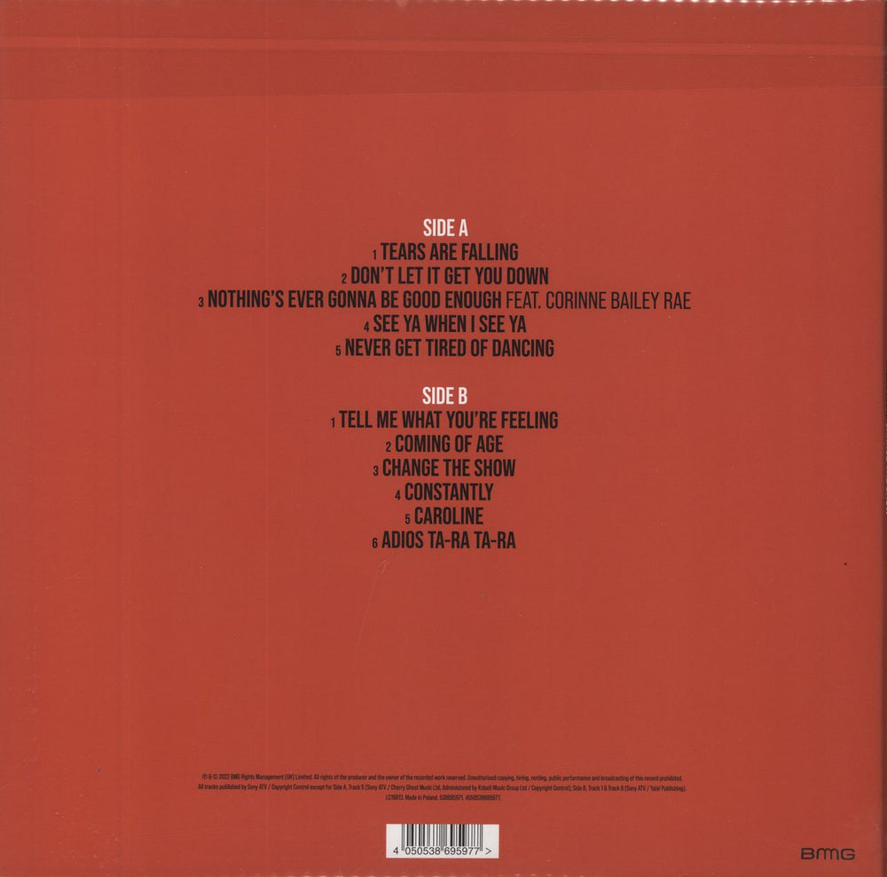 Miles Kane Change The Show: Assai Edition - Red Vinyl + Numbered Obi UK vinyl LP album (LP record) 4050538695977