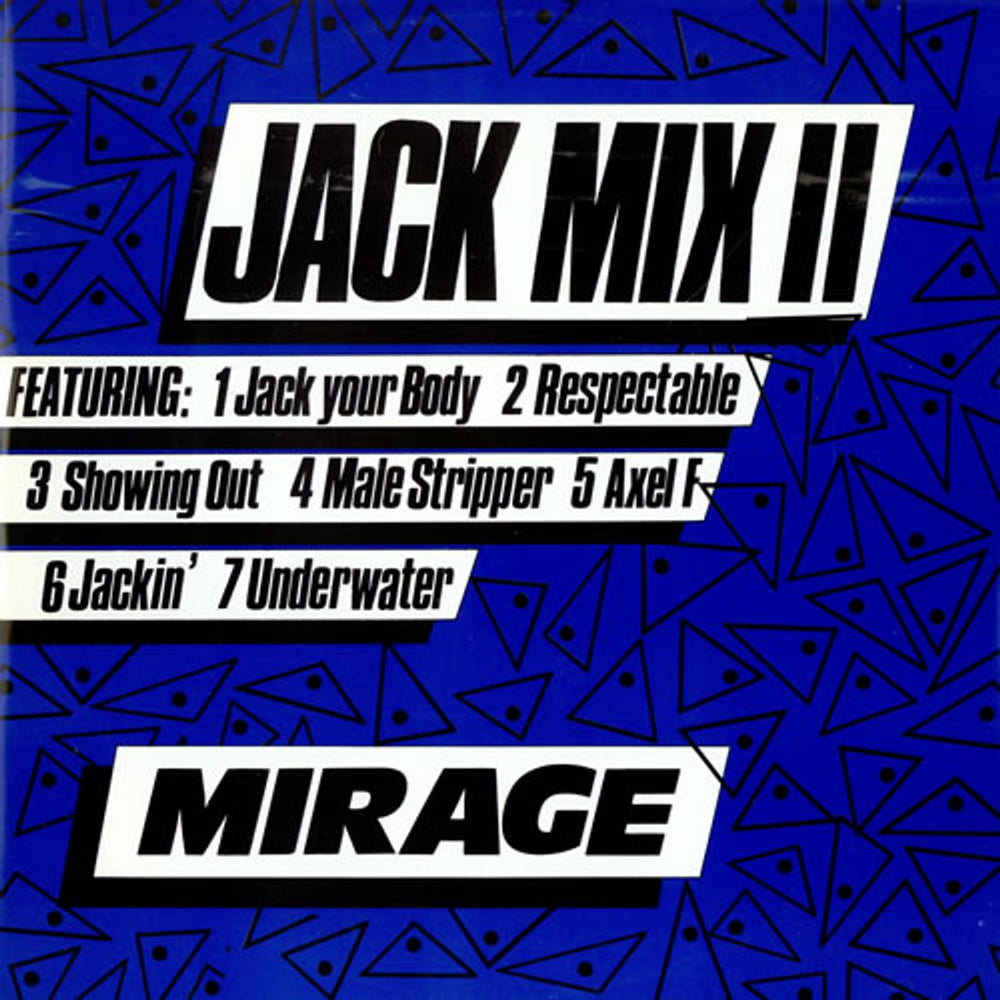 Mirage Jack Mix II UK 12" vinyl single (12 inch record / Maxi-single) DEBTX3022