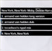 Moby New York, New York + Press Release UK Promo CD-R acetate CD-R