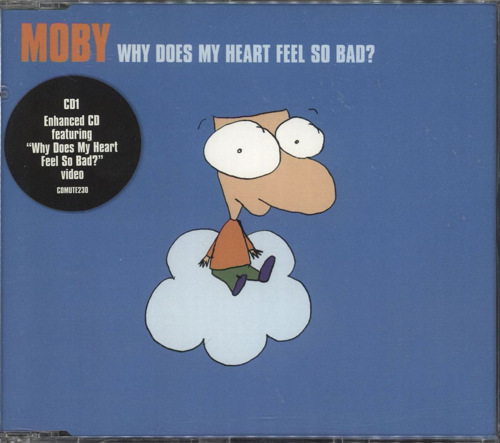 Moby Why Does My Heart Feel So Bad? - CD1 UK CD single (CD5 / 5") CDMUTE230