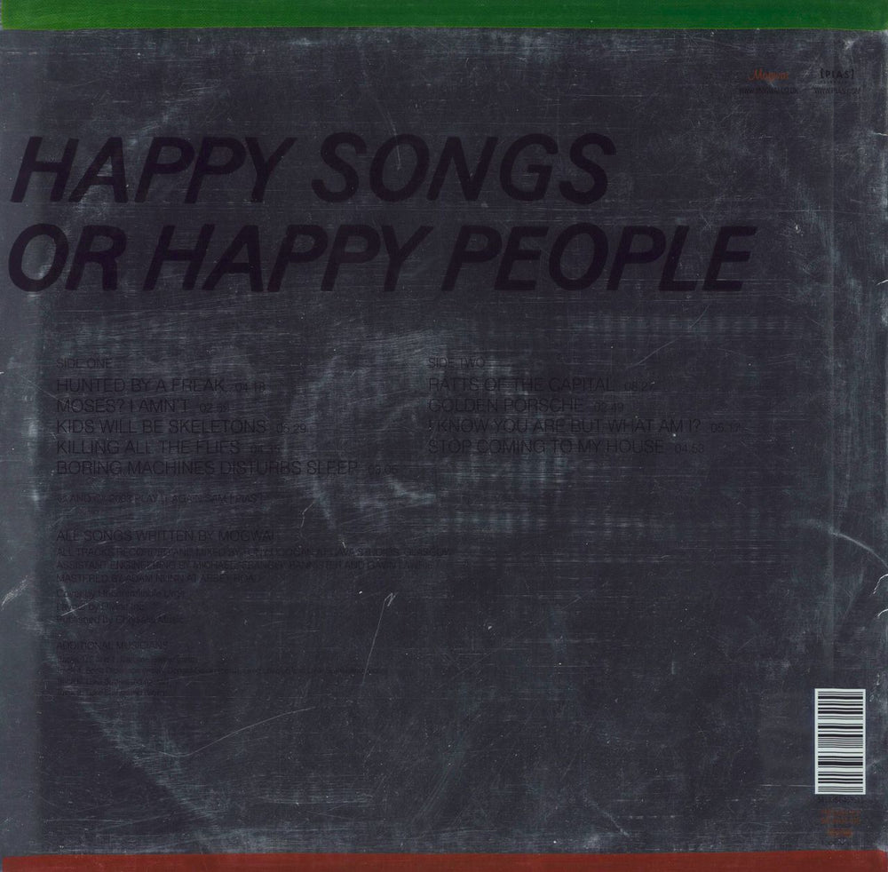 Mogwai Happy Songs Or Happy People - 180gm Vinyl UK vinyl LP album (LP record)