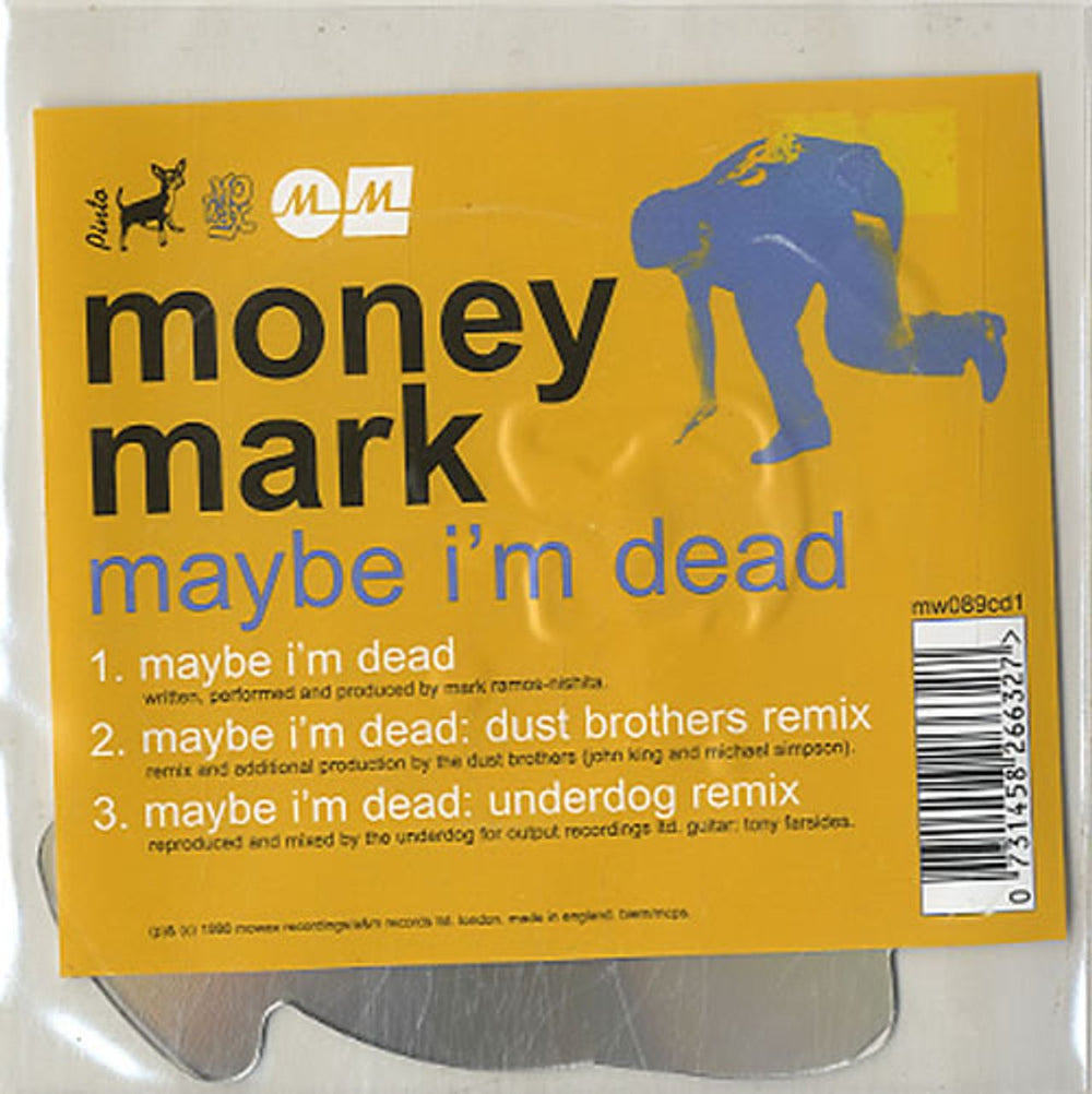 Money Mark Maybe I'm Dead - Part 1 UK CD single (CD5 / 5") MW089CD1