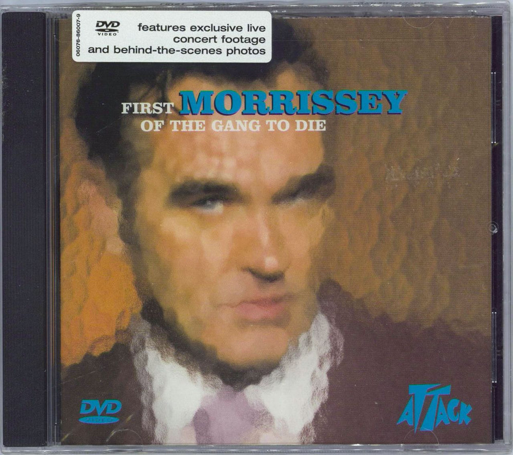 Morrissey First Of The Gang To Die US DVD Single 06076-86007-9