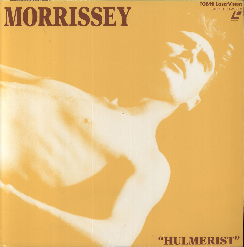 Morrissey Hulmerist Japanese laserdisc / lazerdisc TOLW-3058