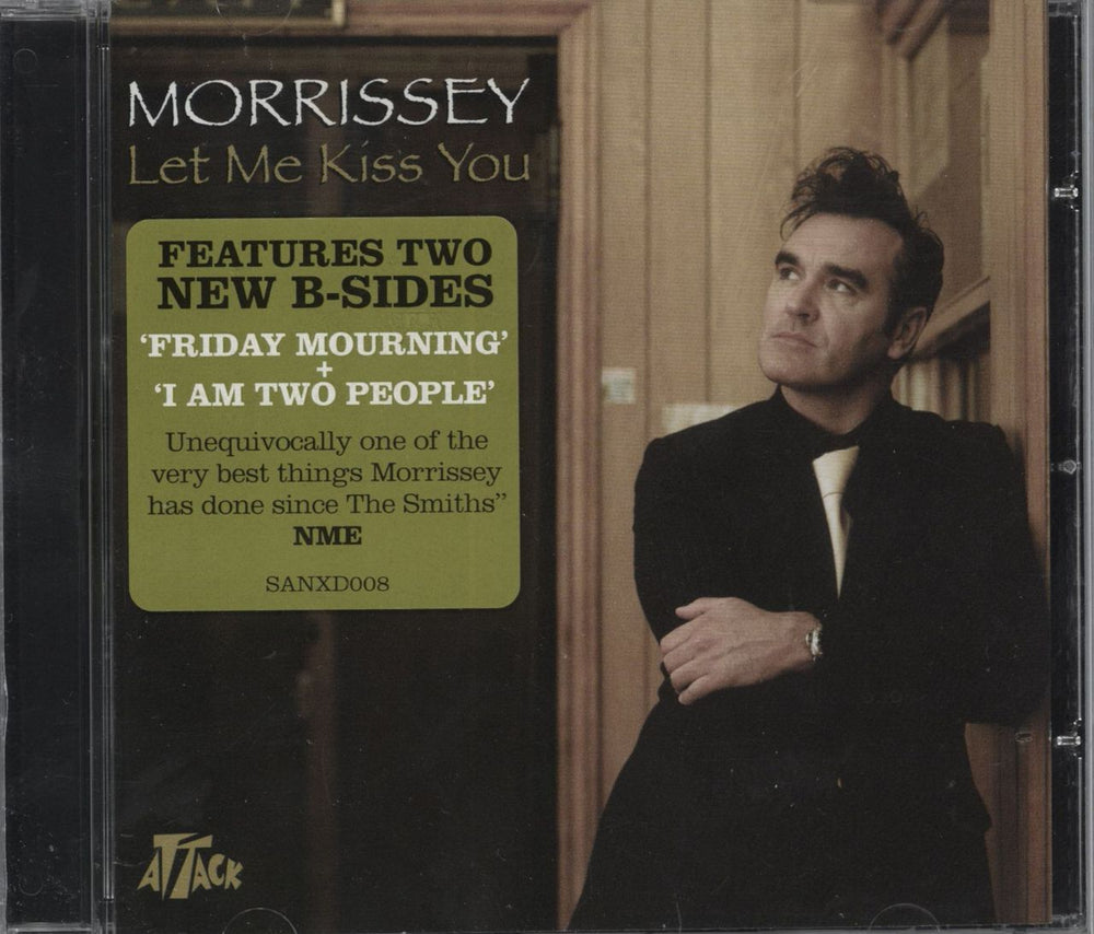 Morrissey Let Me Kiss You UK CD single (CD5 / 5") SANXD008