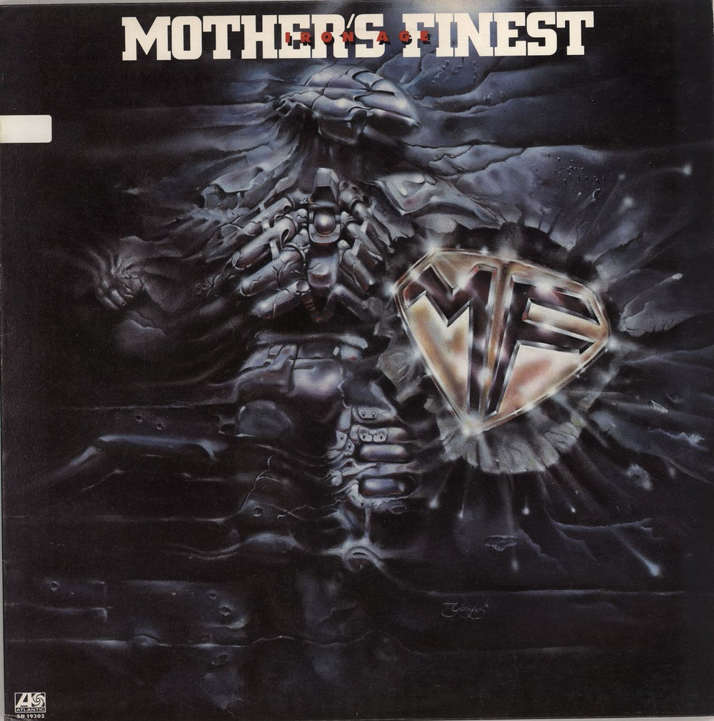 Mother's Finest Iron Age - Gold promo stamp US Promo vinyl LP album (LP record) SD19302