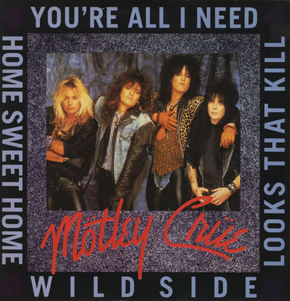 Motley Crue You're All I Need UK 12" vinyl single (12 inch record / Maxi-single) EKR65T