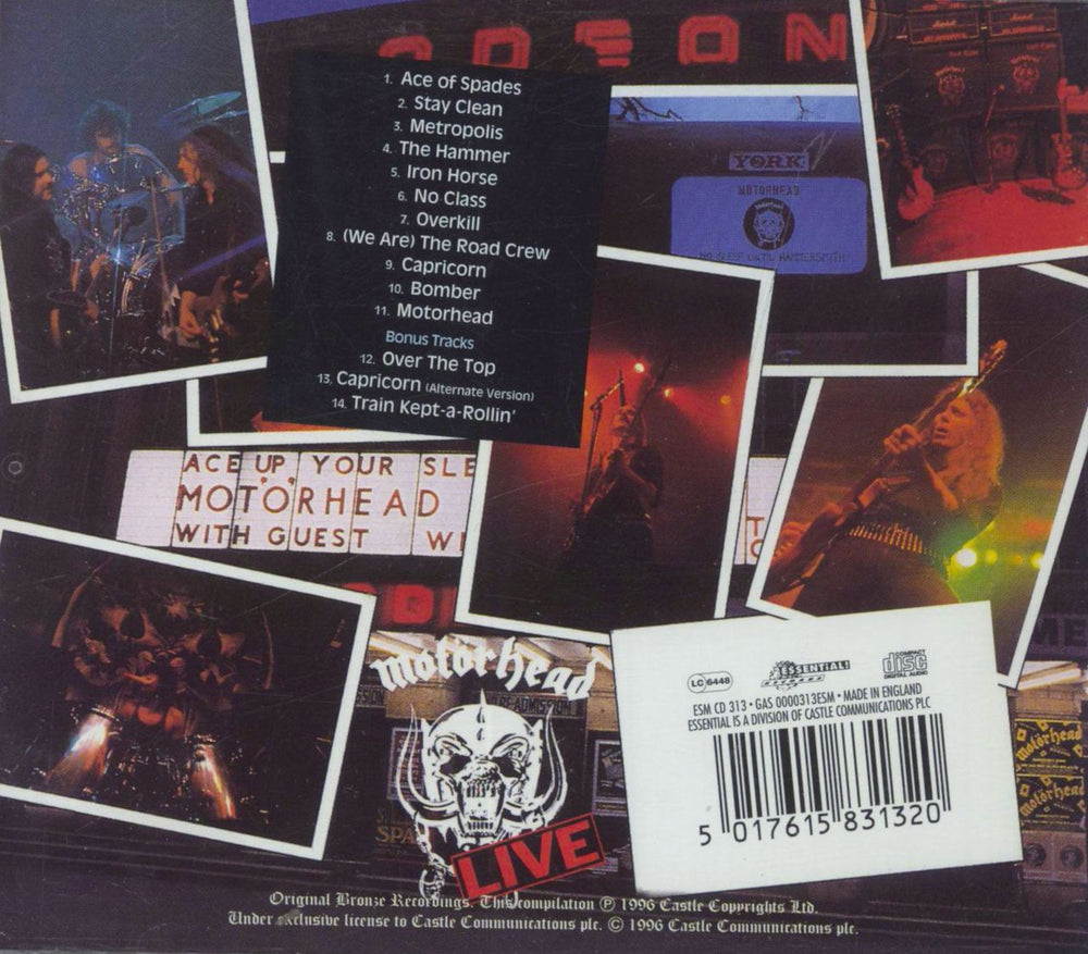 Motorhead No Sleep 'Til Hammersmith French CD album (CDLP) 5017615831320