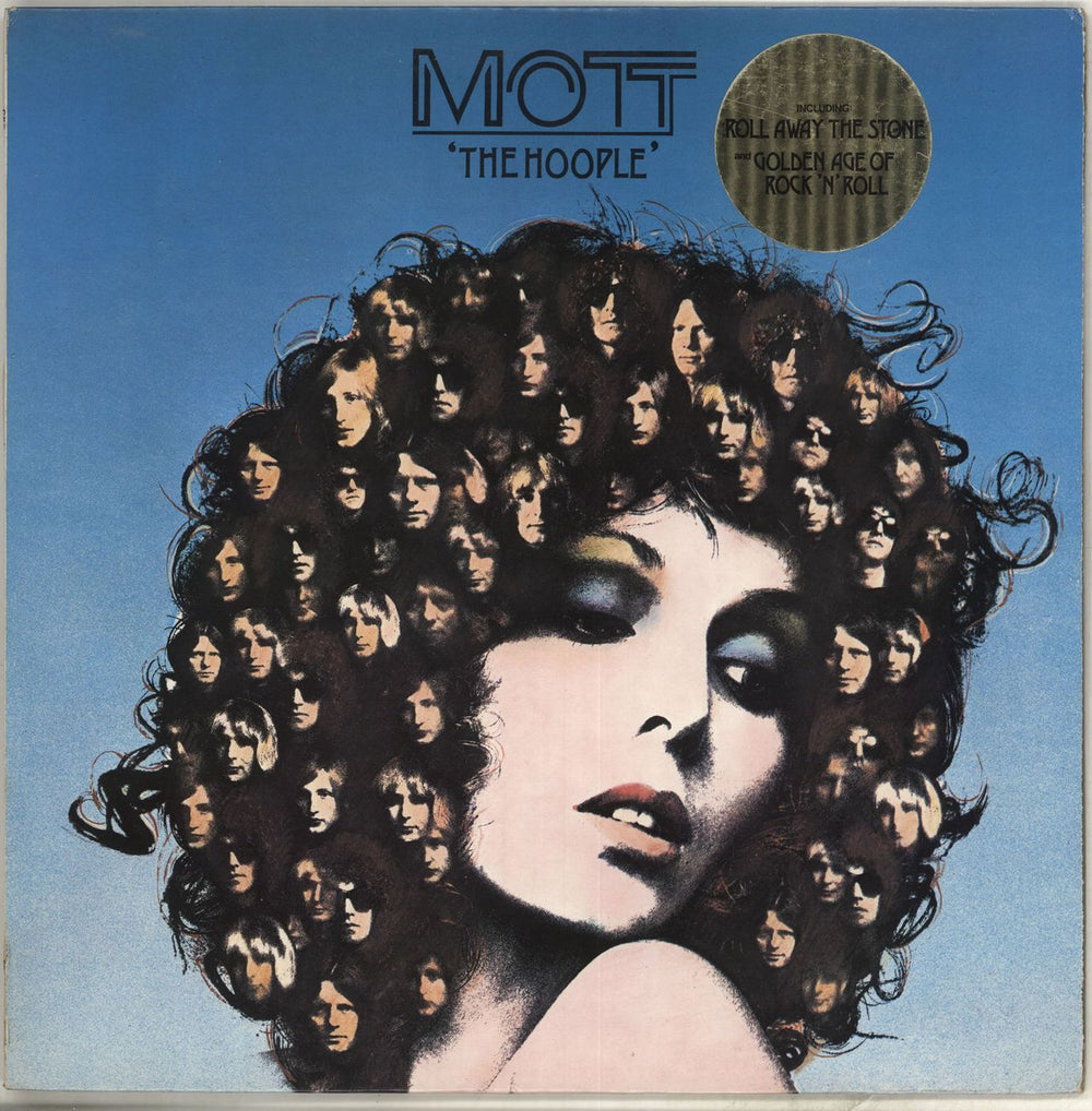 Mott The Hoople The Hoople - Hype Stickered - EX UK vinyl LP album (LP record) 69062