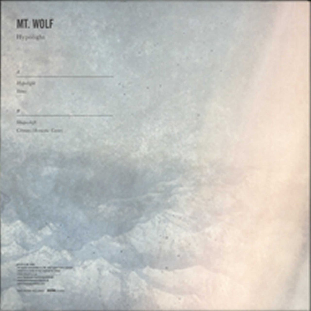 Mt. Wolf Hypolight UK 12" vinyl single (12 inch record / Maxi-single)