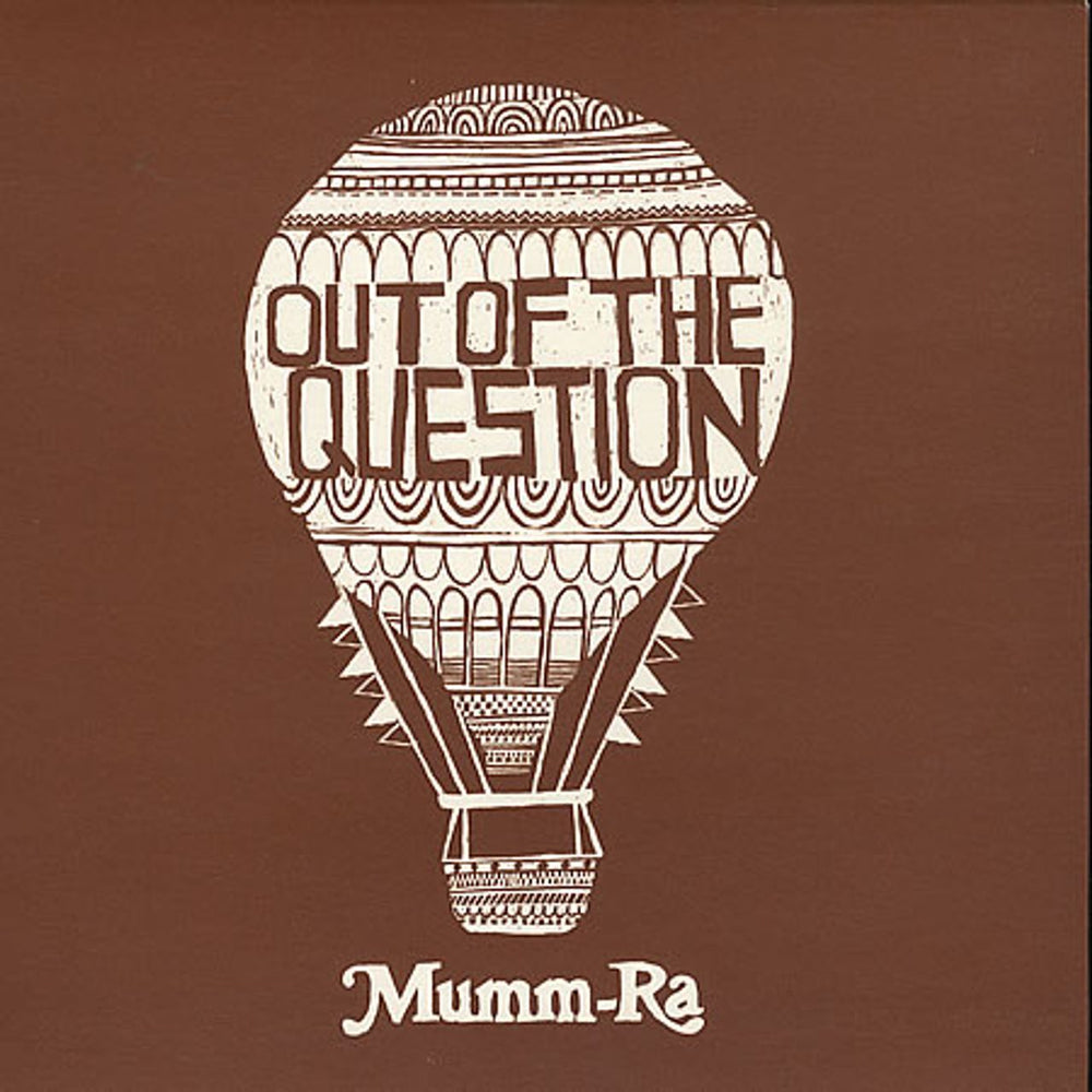 Mumm-Ra Out Of The Question - Doublepack UK 7" vinyl single (7 inch record / 45) BESHILL07