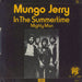 Mungo Jerry In The Summertime French 7" vinyl single (7 inch record / 45)