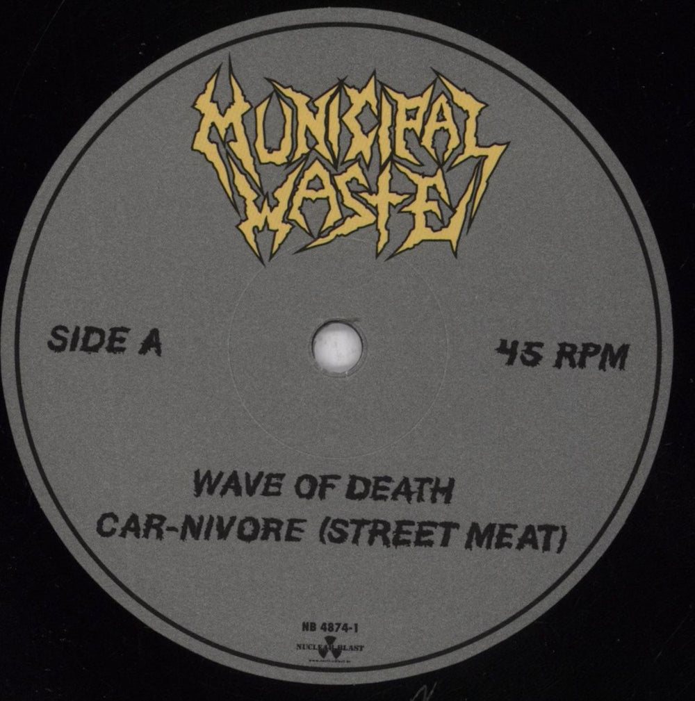 Municipal Waste The Last Rager UK 12" vinyl single (12 inch record / Maxi-single) MNW12TH830923