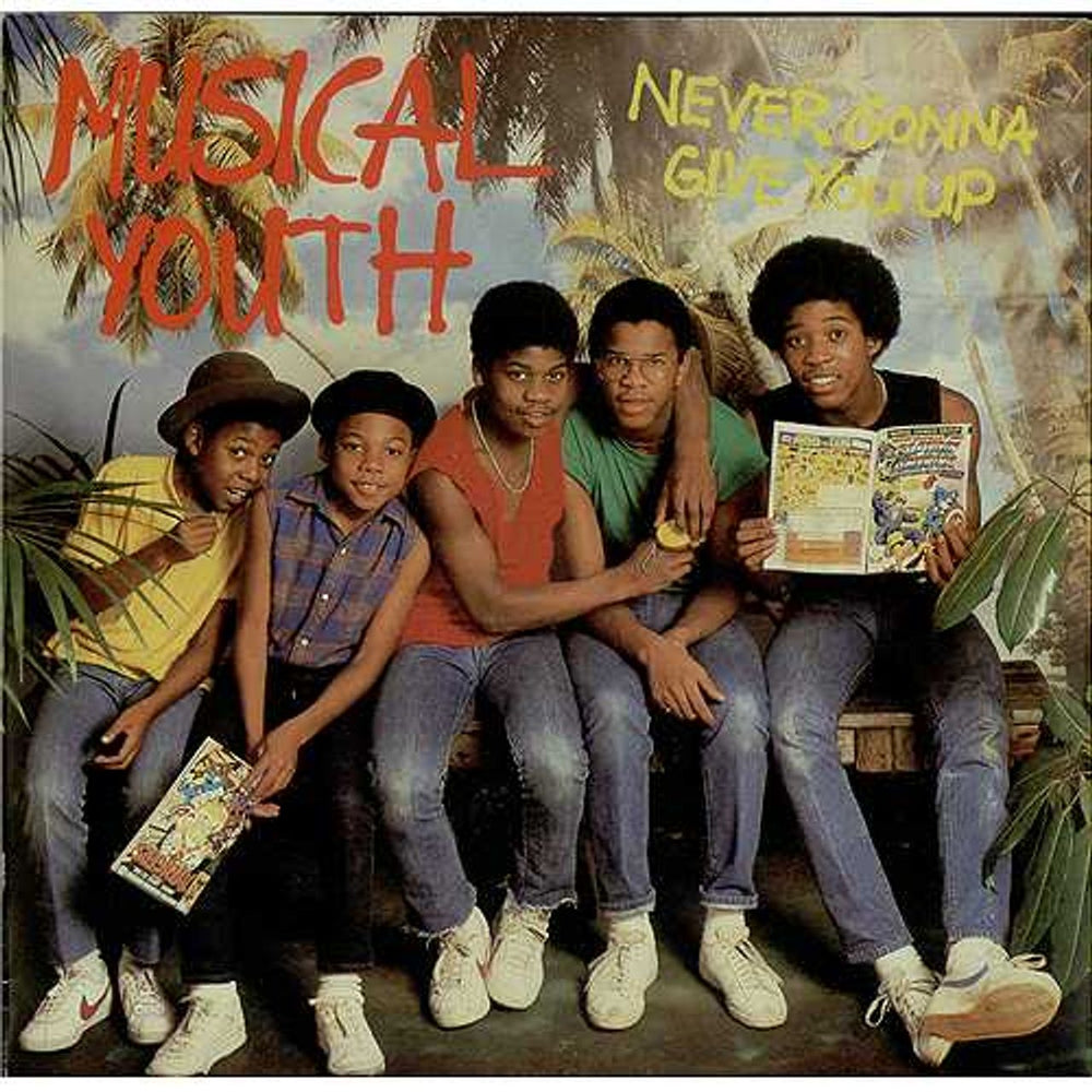 Musical Youth Never Gonna Give You Up UK 7" vinyl single (7 inch record / 45) YOU3