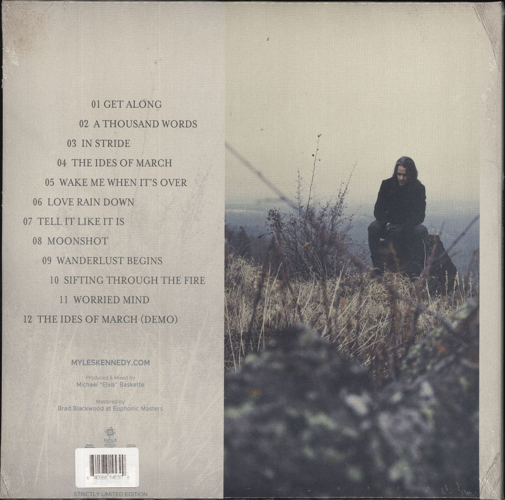 Myles Kennedy The Ides Of March - Gold Vinyl - Sealed US 2-LP vinyl record set (Double LP Album) 840588145300