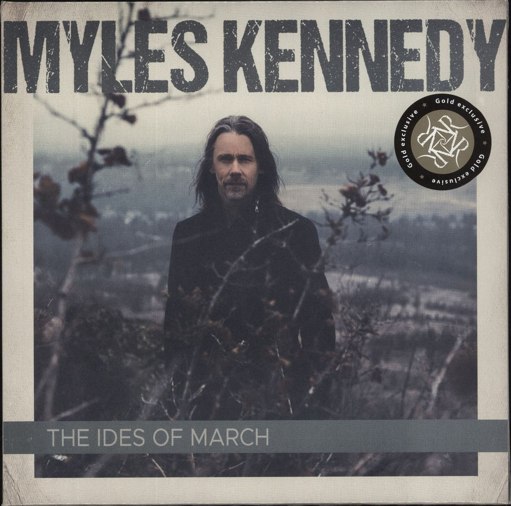 Myles Kennedy The Ides Of March - Gold Vinyl - Sealed US 2-LP vinyl record set (Double LP Album) NPR987VINYL