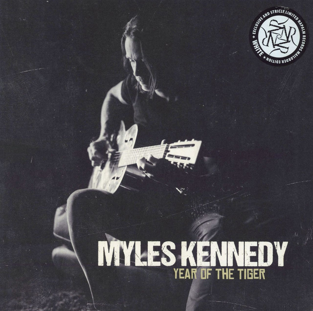 Myles Kennedy Year Of The Tiger - White Vinyl UK vinyl LP album (LP record) NPR770VINYL