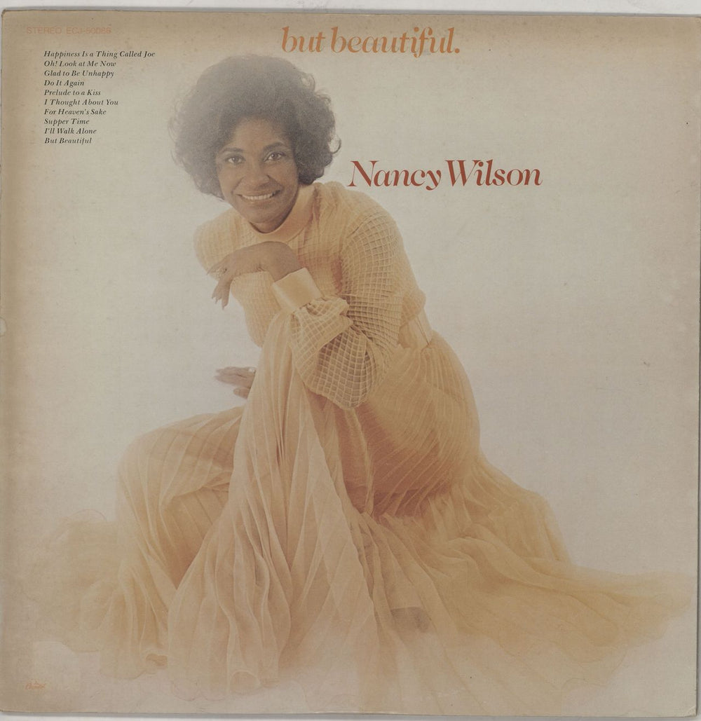 Nancy Wilson (Jazz) But Beautiful Japanese vinyl LP album (LP record) ECJ-50066